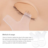 Y shape lash lift brush Redberry